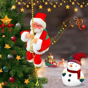 Kerstmanladder - klimladder voor de kerstman - geschikt voor kinderen - 1 stuk - multi-kleur