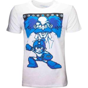 Mega Man Heren Tshirt -2XL- Beat Wily Wit