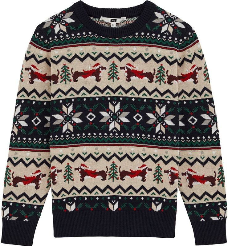 WE Fashion - Meisjes Trui - Marineblauw - Regular Fit