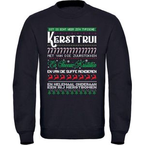 Typische Kersttrui - kerst - kerstmis - feestdagen - christmas - winter - feest - grappig - sweater - unisex