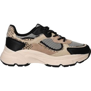 POSH by Poelman Sneakers - Dames - Beige - Maat:38