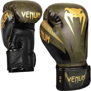 Venum Impact Bokshandschoenen - Khaki Groen Goud - 14 oz