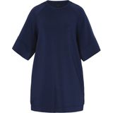 DreiMaster - Klassik - Jurk - Donkerblauw - Raglanmouwen - Korte Lengte