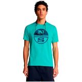 North Sails Graphic T-shirt Met Korte Mouwen Grijs XL Man