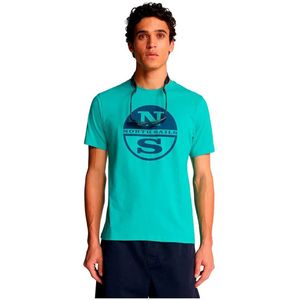 North Sails Graphic T-shirt Met Korte Mouwen Grijs XL Man