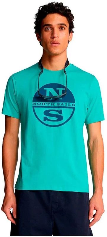 North Sails Graphic T-shirt Met Korte Mouwen Grijs XL Man