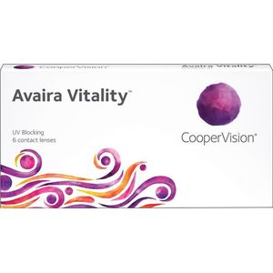 -1.25 - Avaira Vitality™ - 6 pack - Maandlenzen - BC 8.40 - Contactlenzen