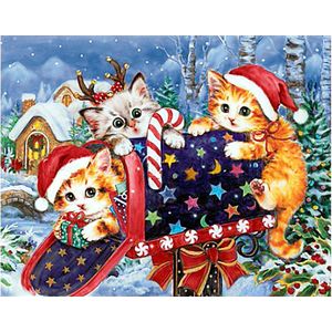 Diamond Painting Christmas Mailbox WD2423