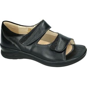 Fidelio Hallux -Dames - zwart - sandalen - maat 39