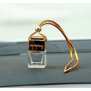 DHHM Citrus Auto Luchtverfrisser - Inclusief 10 ml Navulling - Goud