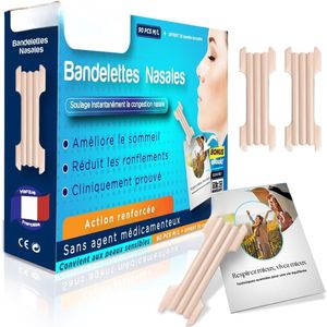 Solacis Neusstrips - Neusstrips snurken - Neus strips - Tegen snurken - Anti-Snurk - Must have voor tijdens het slapen!