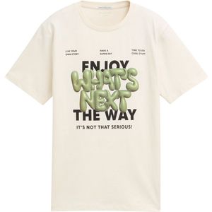 TOM TAILOR Jongens T-shirt, 12906 - Wool White, 152