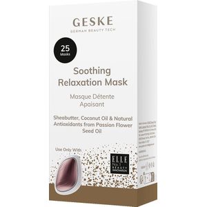 GESKE - Soothing Relaxation Mask - Gezichtsmasker - Met Sheabutter, Kokosolie & Passiebloemzaadolie