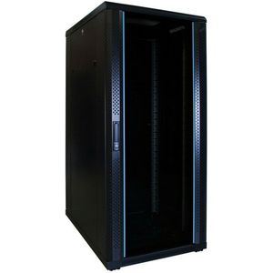 DSIT 27U serverkast met glazen deur 600x800x1400mm (BxDxH) - serverbehuizing - serverrack - 19 inch