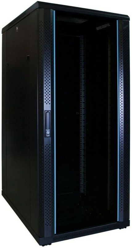 DSIT 27U serverkast met glazen deur 600x800x1400mm (BxDxH) - serverbehuizing - serverrack - 19 inch
