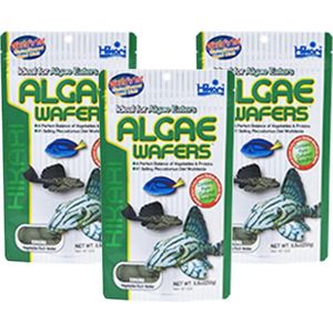 Hikari Algae Wafers 250 gram á 3 stuks Actiepakket (combinatievoordeel)