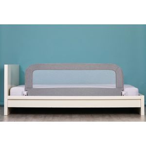 fillikid Bedhek 150 cm - Incl. veiligheidsgordel - Extra Large - Grijs