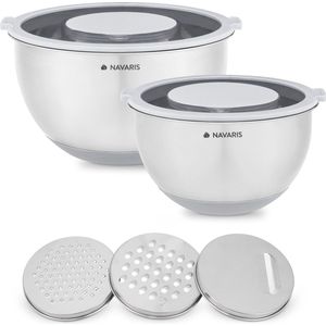 Beslagkom - Transparant - Glas - 3 Liter