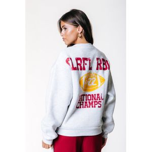 Colourful Rebel National Champs Droped Shoulder Sweat - S