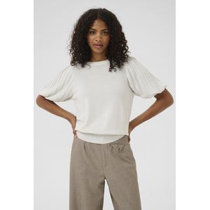Kaffe - Karegina Pleat - Trui - Chalk - Dames