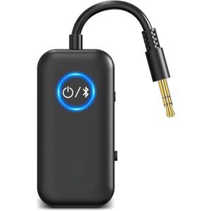 Bluetooth Receiver Aux - Ontvanger - Carkit - Zwart