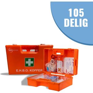 SEZGoods - 105-delige Verbanddoos - Stofdicht - Inclusief Wandmontage