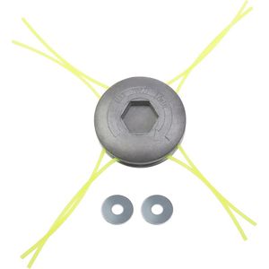 Universele Trimmer Hoofd Accessoire voor Grasmaaier met Nylon Touw en Afstandhouders