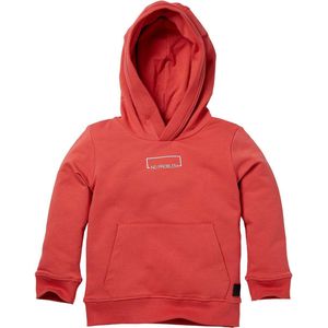 Levv hooded sweater Nikai cranberry rood voor jongens - maat 86