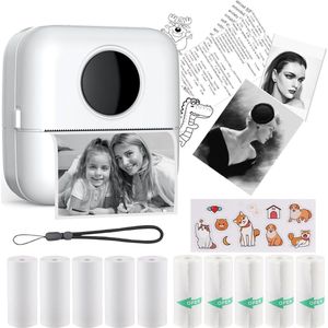 Solacis Sticker printer - Sticker maker - Mini printer - Sticker machine - Stickerprinter - Must have!