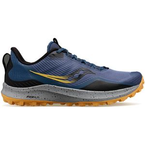 Saucony Peregrine 12 Dames - Sportschoenen - Hardlopen - Trail - donkerblauw