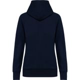 Kariban - Premium Damesjasje - Deep Navy - Met Rits en Capuchon