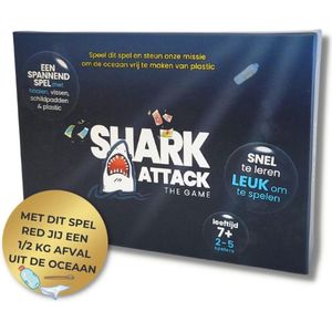 Shark Attack the Game - Leuk gezelschapsspel met positieve impact op oceaanplastic!