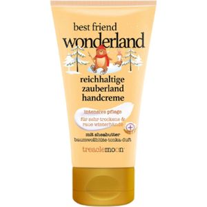 Winter Handcrème Best Friend Wonderland - Treaclemoon | 1x 75 ml - Katoenbloesem & Tonka | Kerst Handcrème - Limited Edition 2025