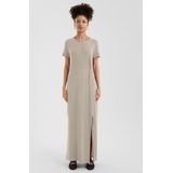 Jerseyjurk - Maxi - Korte Mouwen - Ronde Hals