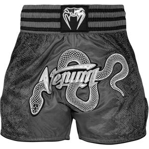 Venum Amazonia Muay Thai Shorts Dames Donkergrijs - L