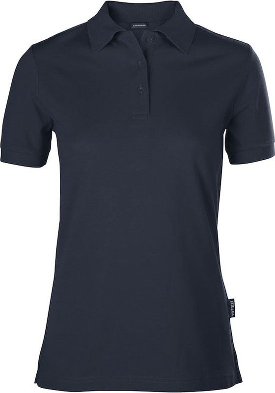 HRM - Luxe Polo - Navy - Dames Poloshirt - 100% Katoen - Wasbaar tot 60°C