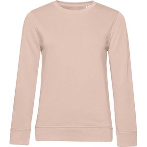 Organic Inspire Crew Neck Sweater Women B&C Collectie Soft Rose maat M