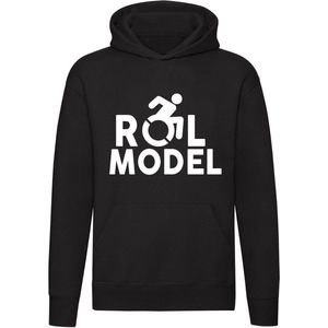 Rolmodel Hoodie | sweater | rolstoel | handicap | ziekenhuis |grappig | trui | unisex | capuchon