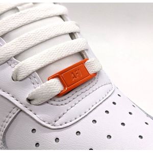 Sneaker Tags Rood Geschikt Voor AF1 | Metaal | Schoenaccessoires - Schoenveters - Lace Locks