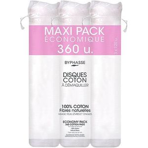 Wattenschijfjes Byphasse Make-Up Verwijderaar 3 x 120 stuks