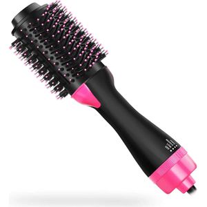 Föhnborstel 3-in-1 - Keramische Magic Hair-Brush - Multifunctioneel voor Föhnen, Stijlen & Krullen - fohn - krulborstel - ronde borstel - haardroger met borstel - haar droger - haardroger met brush - haarstyler