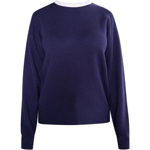 usha - Strickpullover - Zwart - BLACK LABEL