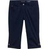 Broek - Effen - Katoen - Tapered - 3/4 Lengte - Low Waist