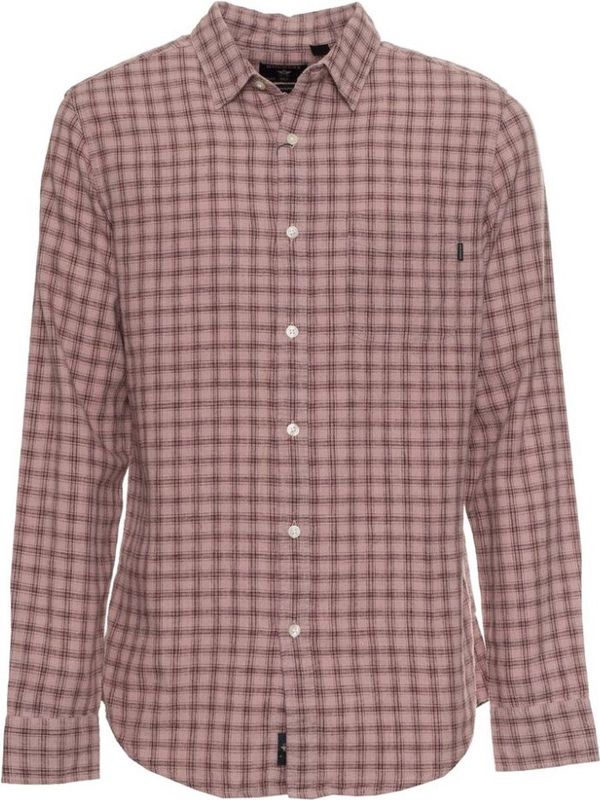 Dockers Slim Orginal Overhemd Met Lange Mouwen Roze L Man
