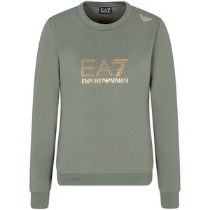 Ea7 Emporio Armani 8ntm45_tj9rz Sweatshirt Groen XS Vrouw