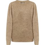Dreimaster - Gebreide Trui - Bruin Melange - Dames