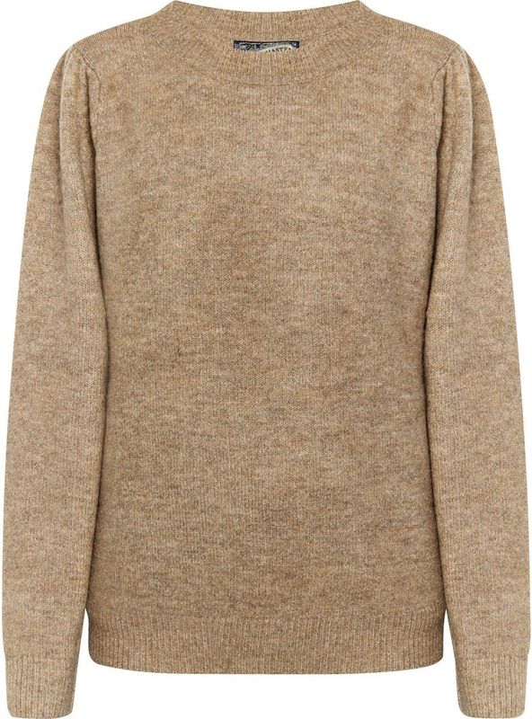 Dreimaster - Gebreide Trui - Bruin Melange - Dames