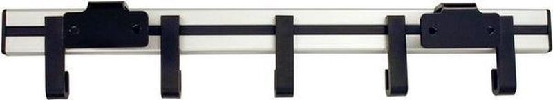 Pro-line - Wandkapstok - Zwart - 5 Haken