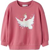 NAME IT - NMFVALONA LS LONG RLX SWEAT UNB - Sweatshirt - Meisjes