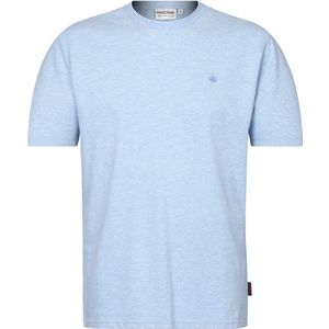Naketano T-Shirt Adonis Fischer 2300-0012 Amazing Blue Melange-S